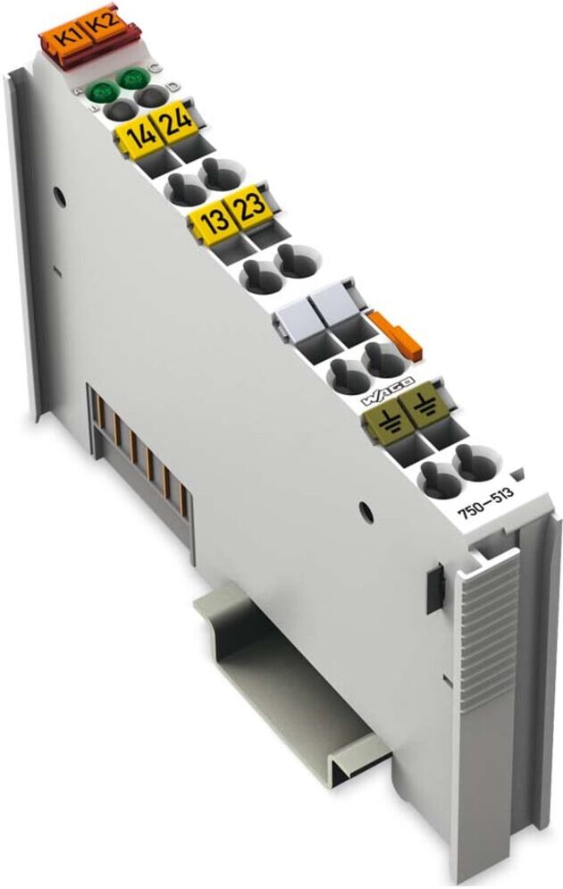 WAGO GmbH& Co. KG Relaisausgangsklemme 2-Kanal 250VAC 30VDC 750-513 (0764234)