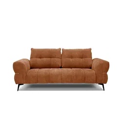 SOFA SALVINI 3-Sitzer, dunkelorange