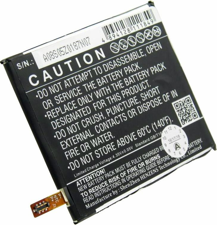 AccuCell Accu voor Wiko Highway, Wiko Highway 4G en Wiko Highway Signs, modelnummer TLN14H22