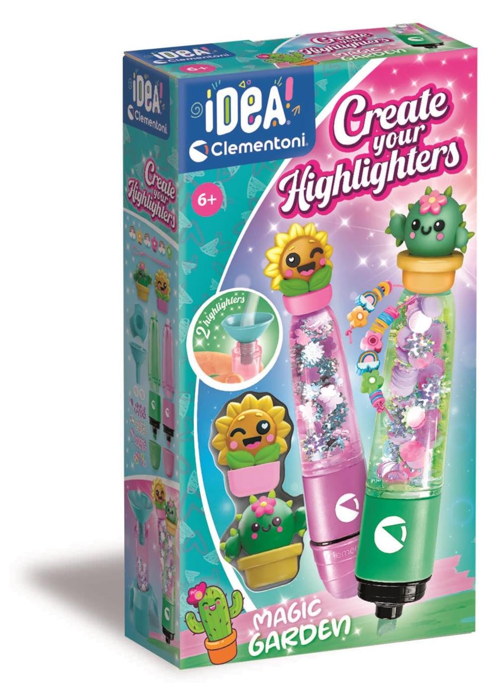 Clementoni Fluorescerende Lichtjes Tuin Creatieve Set