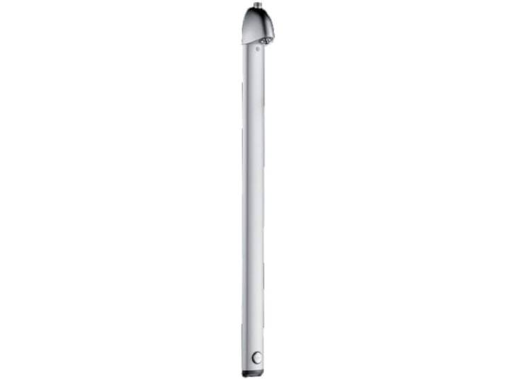 Panneau de douche SPORTING - Finition aluminium anodisé et chromé satiné