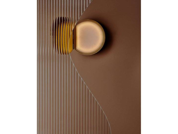 Poudrier Væglampe Brass - DCW - Couloir - Métal