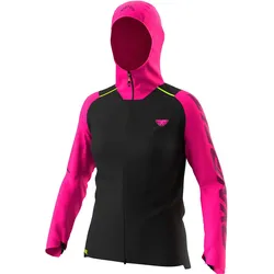 Dynafit, Damen, Laufjacke, DNA Wind Jacke (XL), Schwarz, Rot, XL