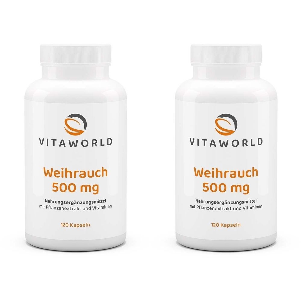 Weihrauch 500Mg x2 2x120 St Kapseln