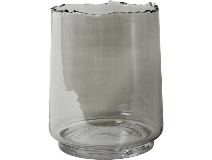 Windlicht Grazia - Farbe: grau - Material: Glas - 142