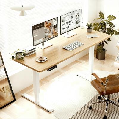 Kodotan sofa "Electric Standing Desk Height Adjustable Desk for Home Table Gaming Desk Modern Luxiury Table 55"" Lift-up Desk"
