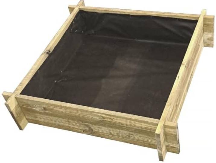 habitat et jardin Gemüsebeet-Quadrat Aneth - 80 x 80 x 18 cm