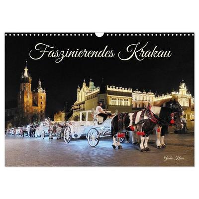 Faszinierendes Krakau (Wandkalender 2027 DIN A3 quer), CALVENDO Monatskalender