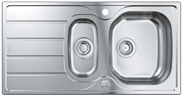 Grohe Einbauspüle 31564SD1 96,5x50cm, 1,5 Becken, aufliegend, Edelstahl