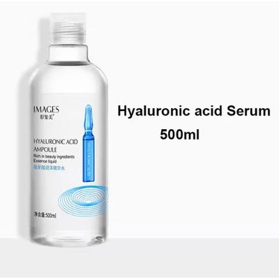 Hyaluronic Acid Face Serum 500ML Deep Hydrating Hyaluronic Acid Serum With Niacinamide & VC hyaluronic Acid
