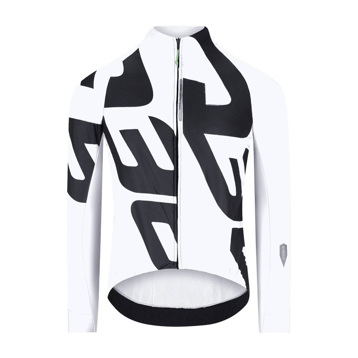 Q36.5 Jaqueta de inverno Gregarius Big Logo branca preta, Tamanho XXL Homem