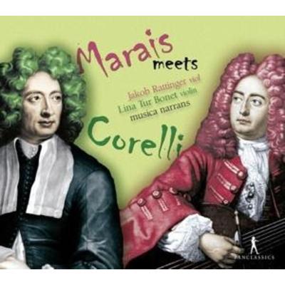 Works by Marais,Corelli,Forqueray et al. - Jakob Rat Lina Tur Bonet Ensemble musica narrans, CD