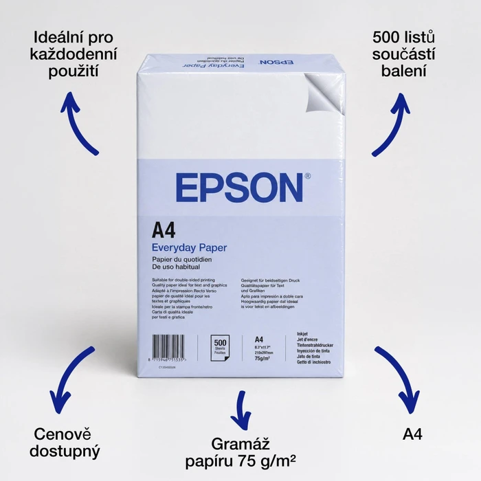 Epson Everyday Paper - A4 - 500 Blatt, 75 g