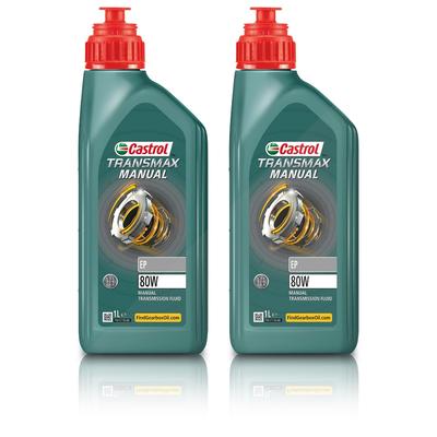 Castrol 2x 1 L TRANSMAX Manual EP 80W [Hersteller-Nr. 15F13C]