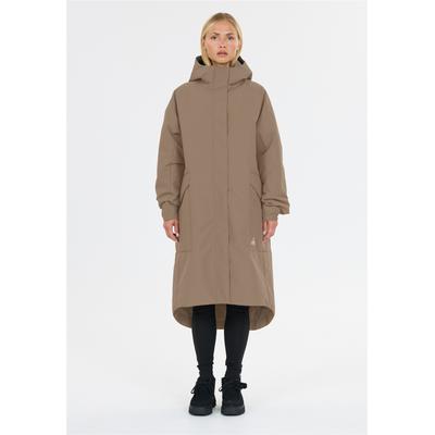 Outdoorjacke SOS "Trikora", Damen, Gr. M, beige (hellbraun), 100% Polyester, unifarben, normal, ohne Ausschnitt, Jacken Outdoorjacke, mit einer Primaloft-Isolierung