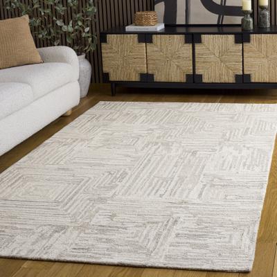 SAFAVIEH Hand-Tufted Abstract Erasmia Modern & Contemporary Wool Rug