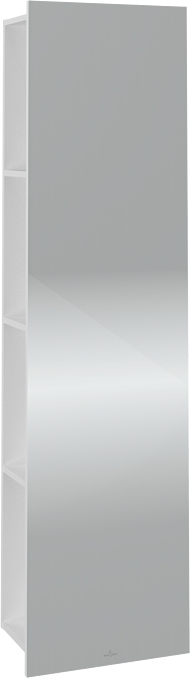 Villeroy und Boch Subway 3.0 Spiegelregal C59600VF 45x170x30cm, mit Regal links, pure white