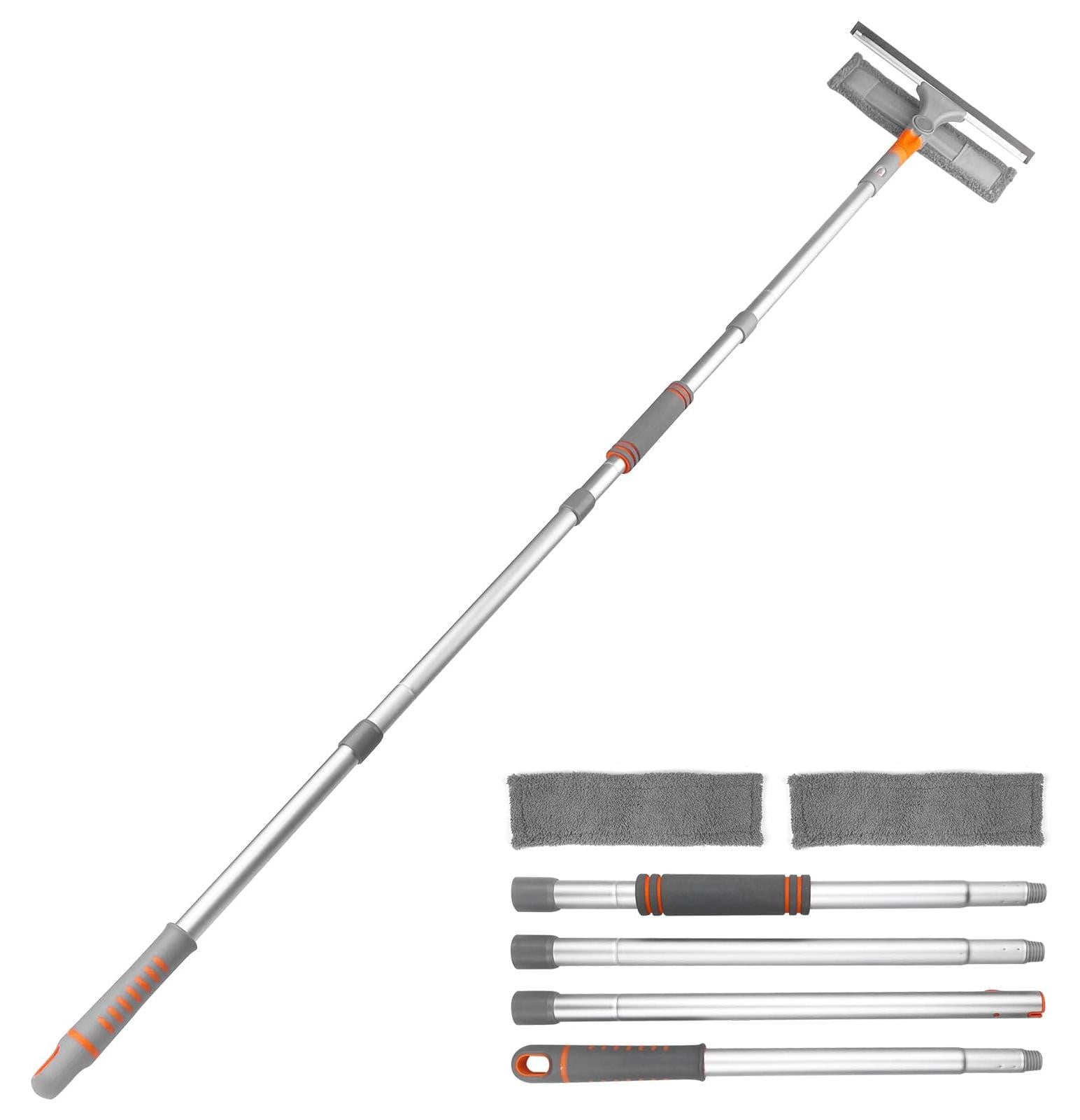 Dripio Ruitensproeierset 2-in-1 met telescopische steel, rood, 1 stuk