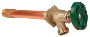 Arrowhead 1/2 in. FIP Dia. x 3/4 in. Dia. MIP 7-1/2 in. Antisiphon Frost-Proof Wall Hydrant Brass