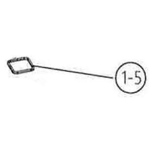 BuzzRack Firkant ring (145-00055-13D)