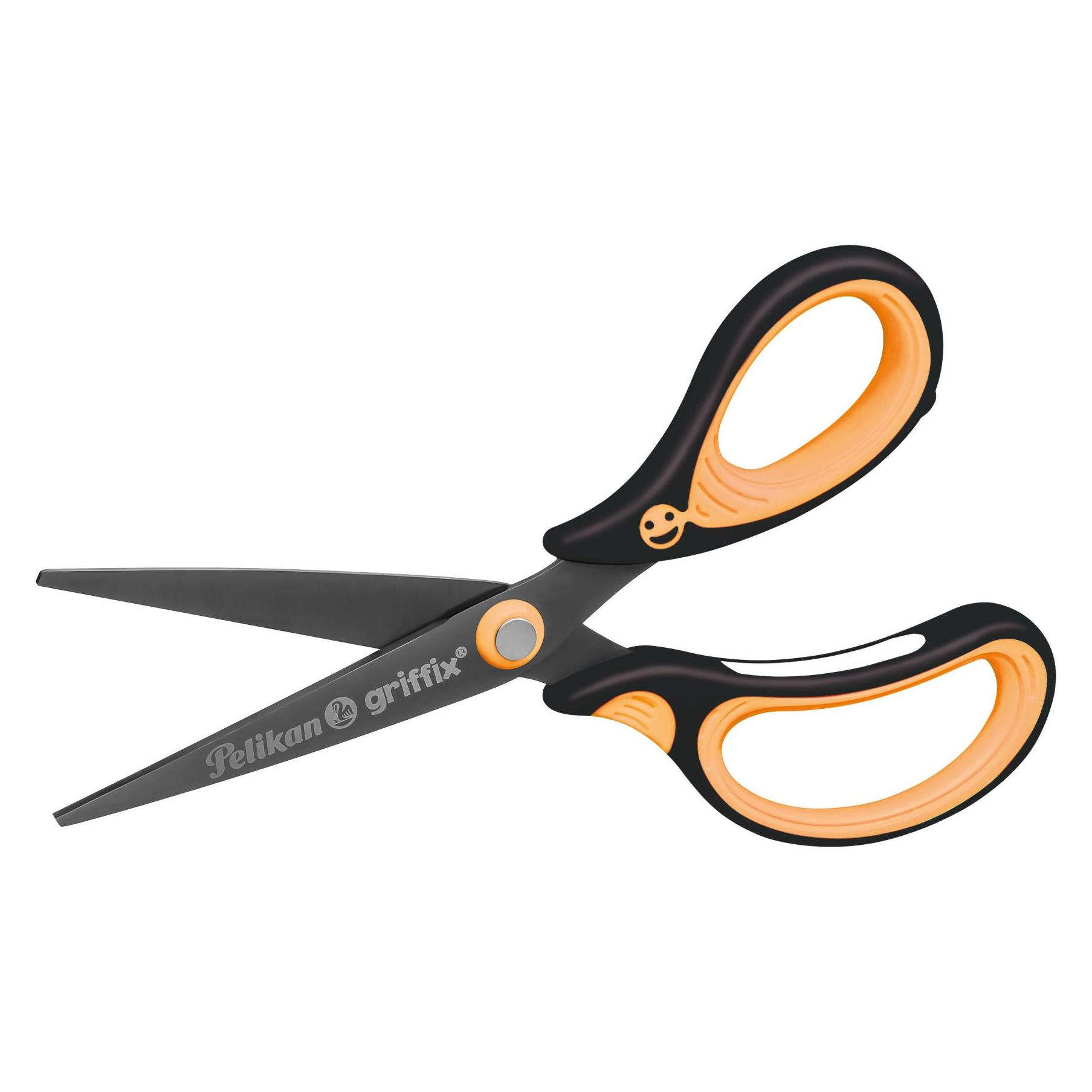 Pelikan griffix Schulschere, spitz, Neon Black (15 cm) (819015)