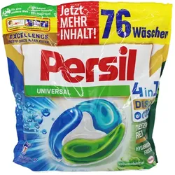 Waschmitteltabs Persil 4 in 1 Discs Universal 76 WL praktische Flüssigtabs für eine einfache Dosierung