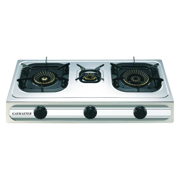 Arka AGD Touristischer 3-Flammen-Gasherd Gasmaster 3b-03srbp (5907718901030)