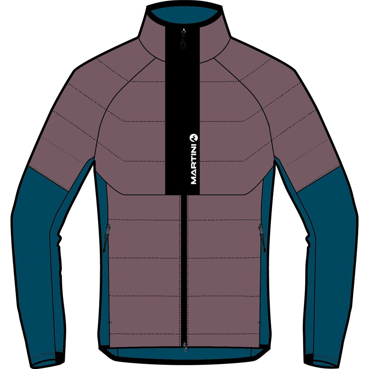 Martini Horizon Beam IN Hybrid Jacket M clay/poseidon (582/134) S JV7MR0787B-582/134-S