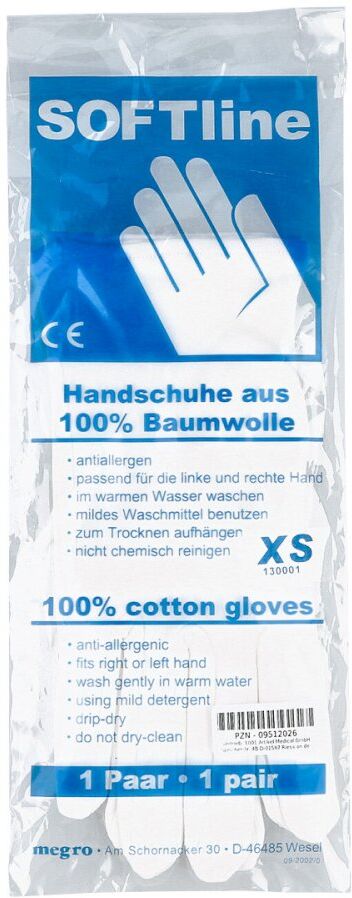 Baumwollhandschuhe Größe xs 1 Paar
