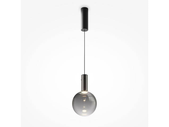 Lustre LED Nebula noir 4 W\, blanc chaud\, 400 lm\, métal\, dimensions : 350 x 20 x 20 cm\, IP20\, Maytoni