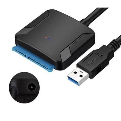 USB To SATA Power Adapter Cable, External Hard Drive Reader For SSD HDD, Fast Data Transfer For Backup USB To SATA Power Adapter Cable, External Hard Drive Reader For SSD HDD, Fast Data Transfer For Backup