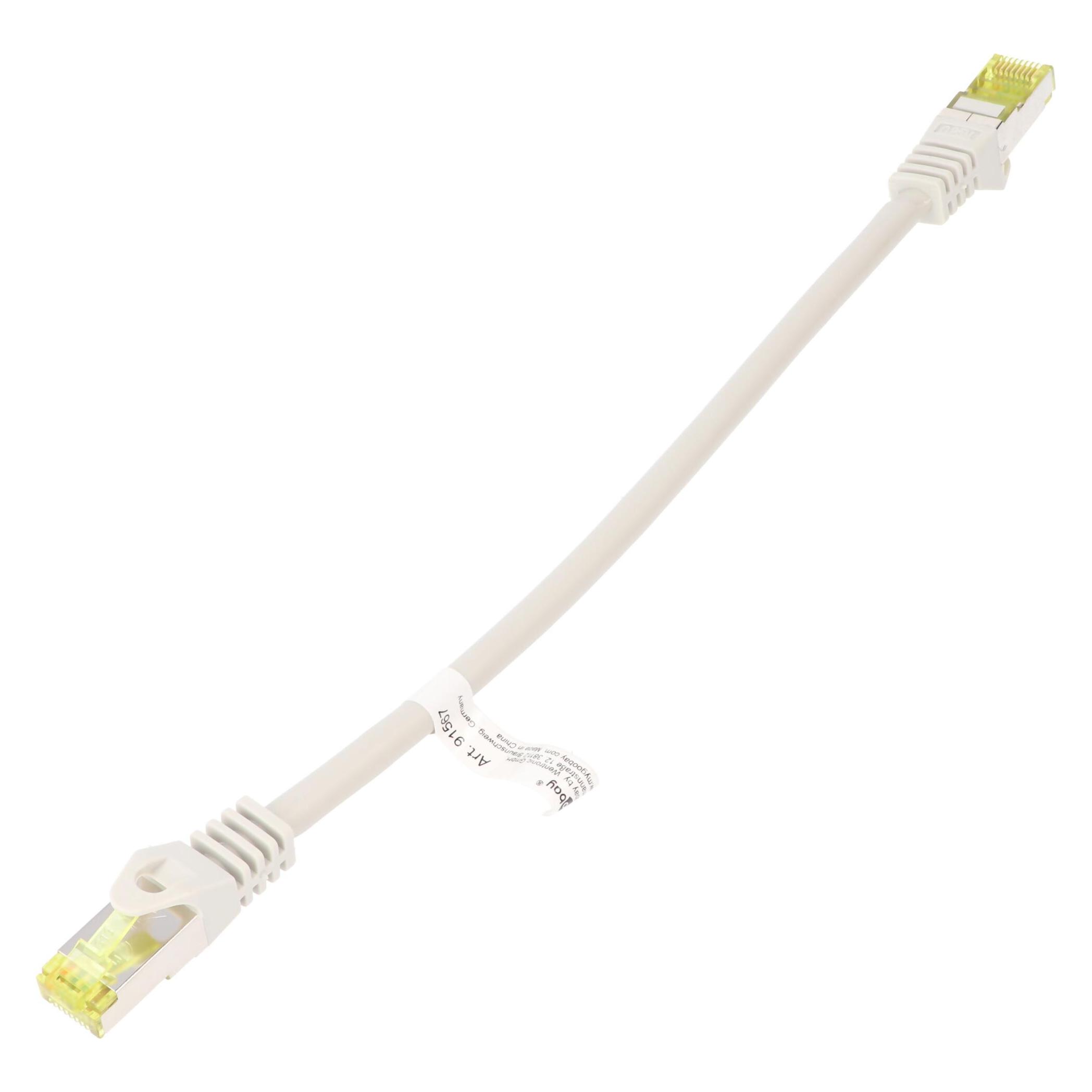 Goobay Netzwerkkabel (S/FTP, CAT6a, 0.25 m) (91567)