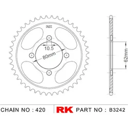RK Kettenrad 3242 49 Zähne