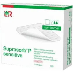 SUPRASORB P sensitive PU-Schaumv.non-bor.15x15cm 10 St