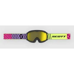 Scott Jr Witty Chrome Purple/Neon Pink Kids Goggle amp yellow chrome s2 Gr. Uni