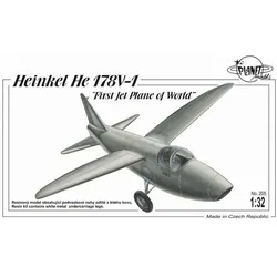 Planet Models Heinkel He 178 First Jet Plane of World (Motorflugzeug)