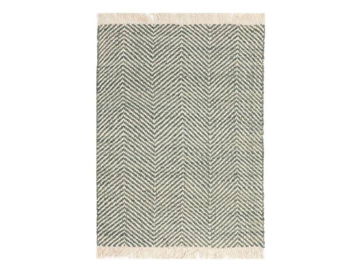Tapis de salon en jute vert 120x170 cm