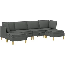 vidaXL, Sofa + Bettsofa, Wohnzimmergarnitur (Modular Sofa)