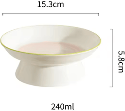 Inspire Picks Elevated Cat Food & Water Bowl Raised Feeding Dish For Comfortable Mealtime water Bowl