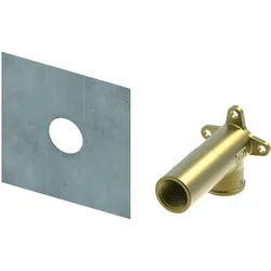 TECEprofil System-Wandscheiben, zur Montage bei WT-/Bidet- und AP-Armaturen, 9021017, Ausführung: TECE 1/2" x 1/2" Siliziumbronze