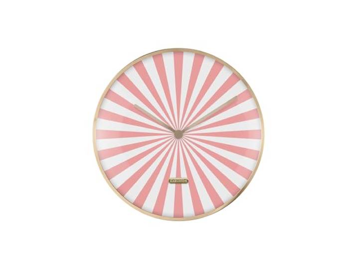 Karlsson Wanduhr Candy Swirl Dome - Rosa - Ø40cm