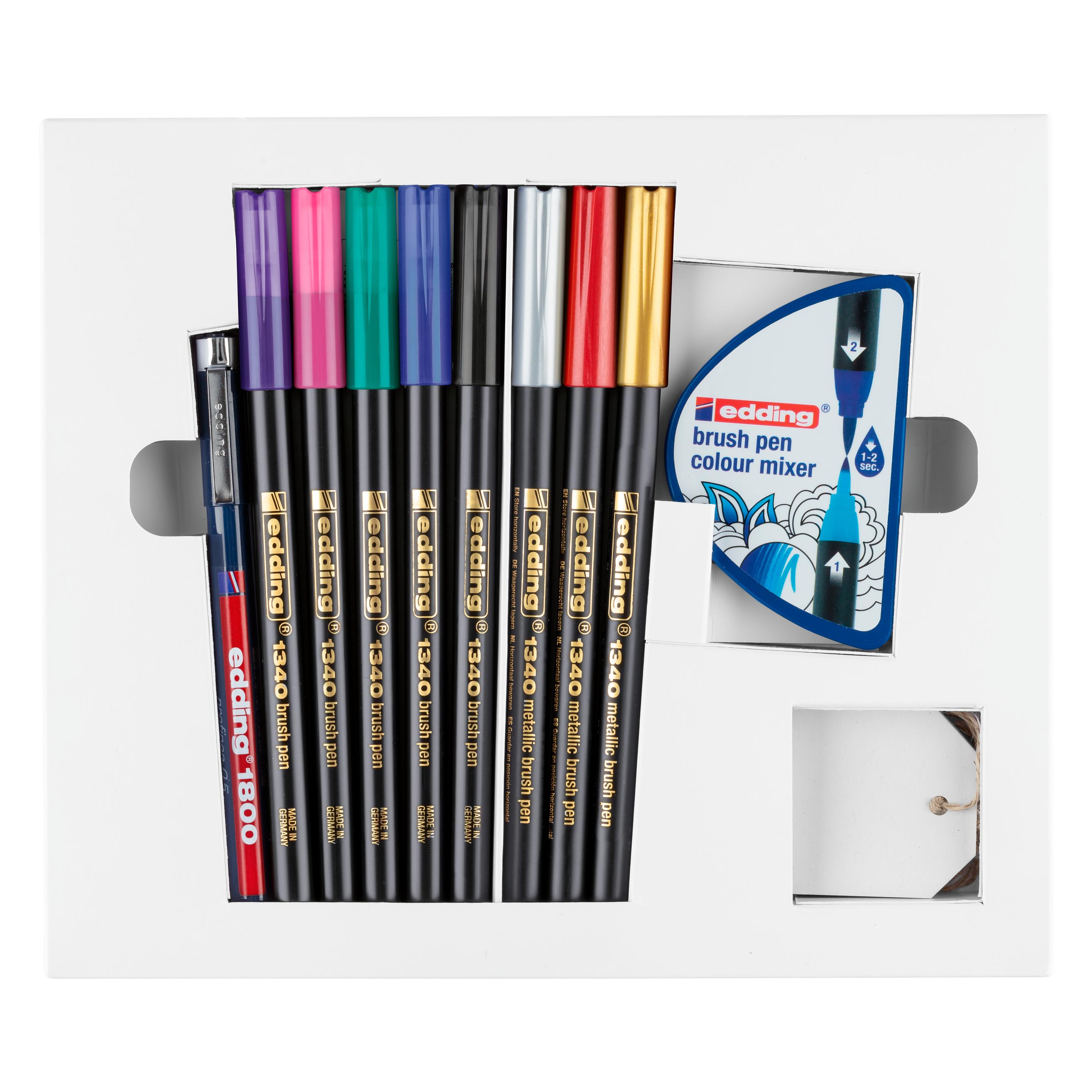 Edding Happy Lettering 9er-Set sortiert (9x) (1340-9-S2)