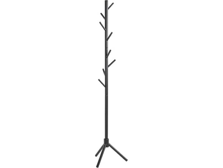 HAKU Portemanteau noir\, portemanteau en bois massif - Dimensions : H 174 x Ø 43 cm\, style : traditionnel