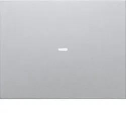 Berker Tast-Abdeckung 1f. alu 80960271