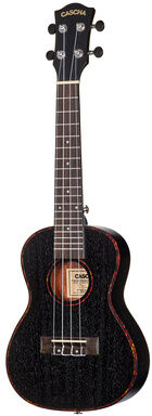 Cascha Premium Mahogany ConcertSet BK Schwarz