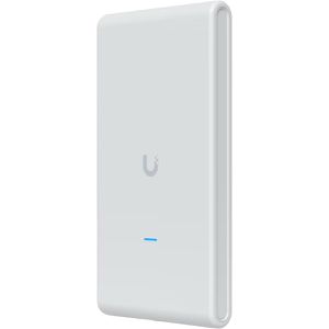 UbiQuiti Access-Point UniFi U6-Mesh-Pro, Outdoor, bis 2974 Mbit/s, Wi-Fi 6 Dualband, Mastmontage
