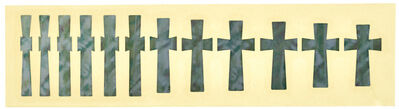 Jockomo Iommi Cross Sticker White Pearl