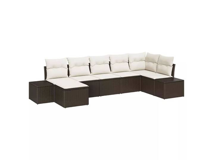 VidaXL - Outdoor-modul poly-rattan, One Size, Multicolor