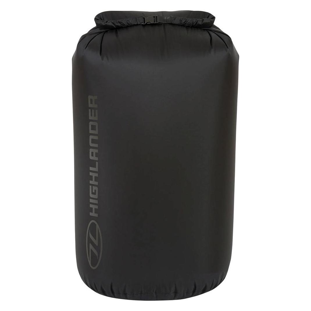 Highlander Packsack 140L wasserdichter Trockensack, schwarz 140 l Schwarz DB11 (140 l) (DB117V2-BK)