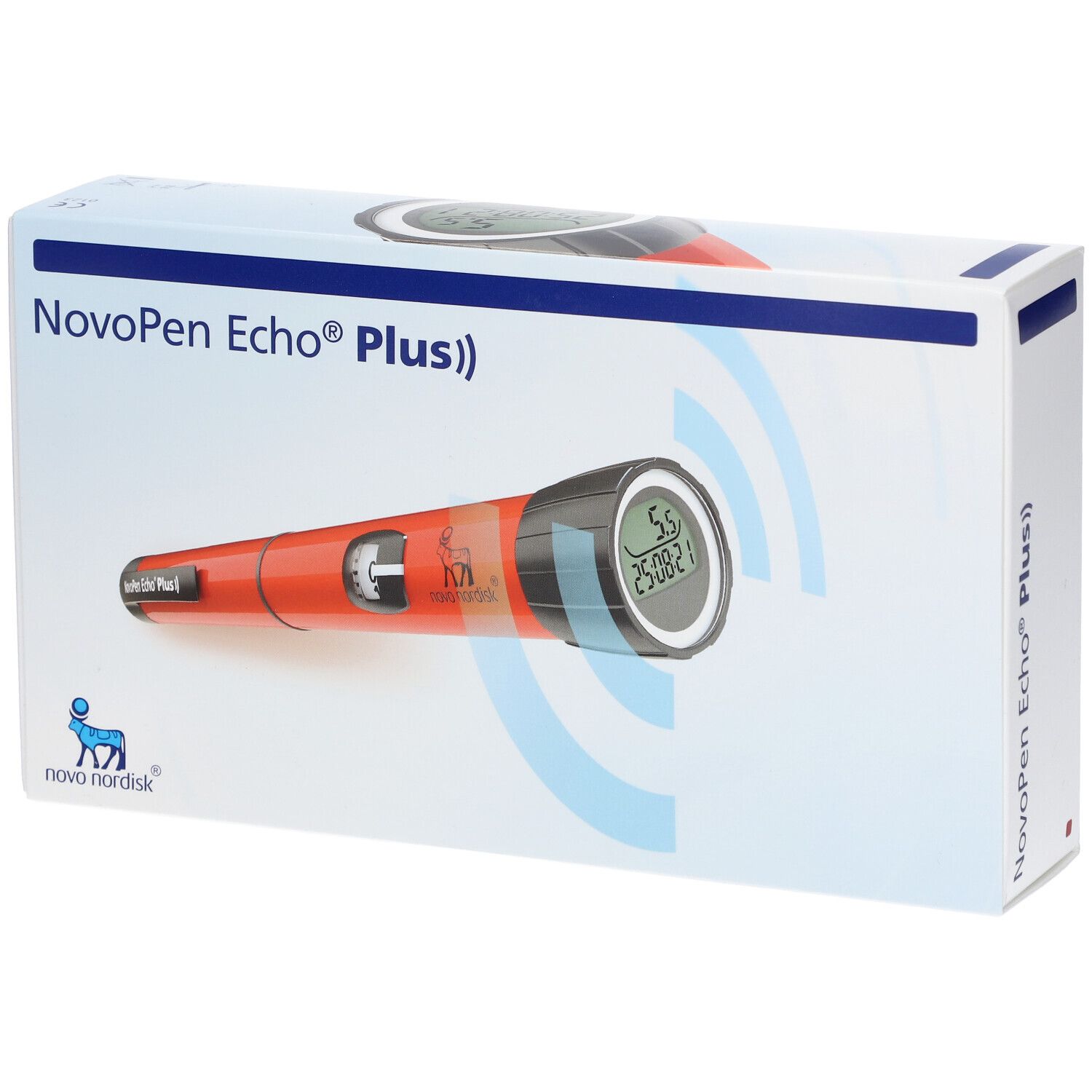 Novopen Echo Plus Injektionsgerät rot 1 St Gerät